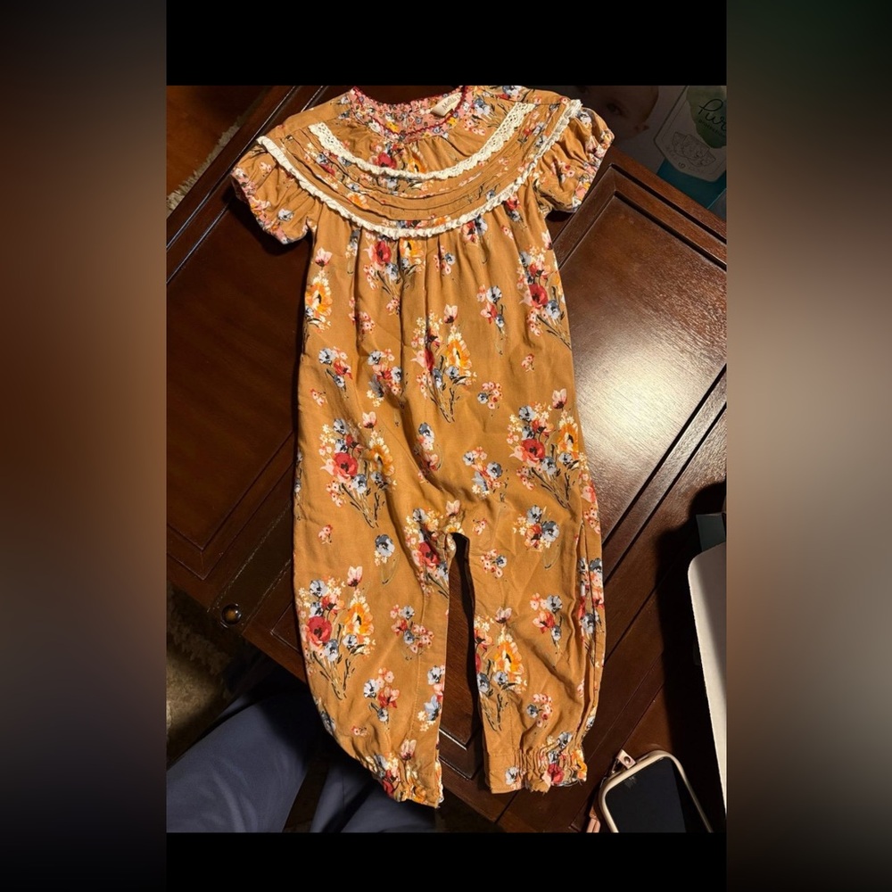 Matilda Jane Floral Jumpsuit